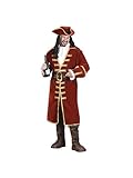 Captain Black Heart Pirate Costume - Adult Std.