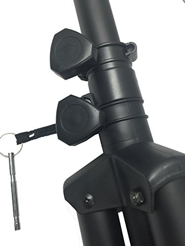 image for Alphasonik PRO Universal Adjustable Height DJ PA Speaker Tripod Stand 