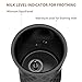 Electric Milk Frother and Heater, Keenstone Milk Steamer for Hot and Cold Milk Foam with Silent Operation for Coffee, Latte, Cappuccino, Hot Chocolate (Frothing 115ML/Heating 250ML)