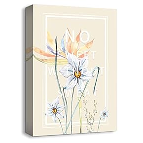 Spring Beautiful Flowers Painting Artwork for Home Framed