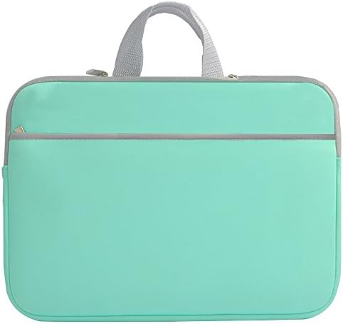 Kitron-Neoprene Sleeve Case for MacBook 12-inch &amp; 11.6"MacBook Air Laptop Samsung ASUS Acer Ultrabook, Chromebook - Hot Teal