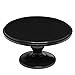 10-Inch Black Metal Classic Mini Decorative Cake & Dessert Pedestal Display Stand -MyGift Home
