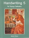 Paperback Handwriting 5 for Young Catholics Book