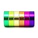 Piokio Foil Gold Washi Tape Set of 6 Rolls 198 Feet Total