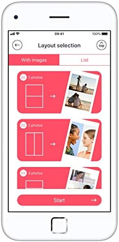 Instax Link Imprimante pour smartphone Rose foncé