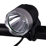 DuaFire Super Bright Bike Light,Cree T6 Flashing Waterproof Bicycle Headlight,LED Front Light Accessories for Cycling