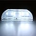 IPUIS Keyhole Light Lamp PIR Infrared Wireless Auto Sensor Motion Detector Door Keyhole with 4 LED Light Lamp Stick-on Anywhere Tap Lights LED Night Light for Key Hole/Door Lock