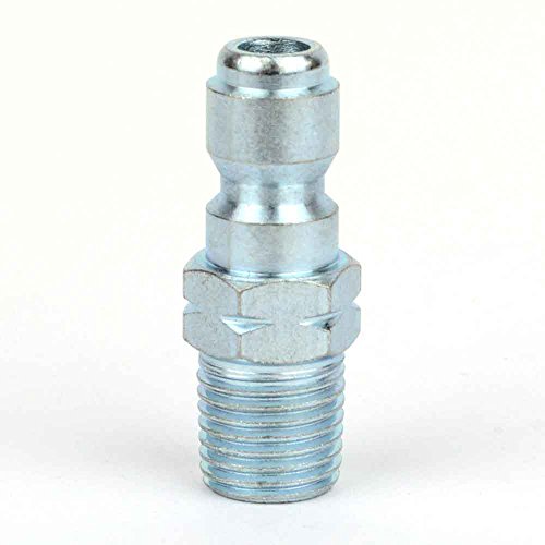 Interstate Pneumatics PW7133 Pressure Washer 1/4 inch MNPT Steel Plug 5200 PSI
