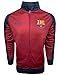 Barcelona Track Jacket, Kids and Adults Sizes, Soccer Football Jacket Burgundy Color,Official Merchandise