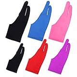 TuNan 6pcs/3 Sizes Artist Gloves for Drawing
