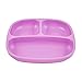 Re Play Divided Plates for Babies and Toddlers (Set of 3 - Dark Pink, Light Pink, Lavender)