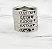 Personalized Stainless Steel Laser Engraved Rings, silver-tone, 3mm, customized, name ring