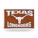 Rico Industries NCAA Texas Longhorns 3-Foot by 5-Foot Single Sided Banner Flag with Grommets