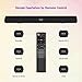 Sound Bar, BYL Soundbar for TV, Wired & Wireless Bluetooth 5.0 Speaker, Home Theater Surround Sound System (28 Inch, Infrad Remote Control, DSP, Bass Adjustable)thumb 4