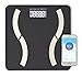 HoooWooo Bluetooth Body Fat Bathroom Scale with Tempered Glass Platform, 9 Body Measurement, Step on it, it will turn on