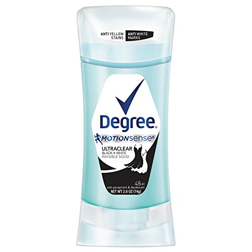Degree UltraClear Antiperspirant Deodorant Black + White ,2.6 Oz, Pack of 1