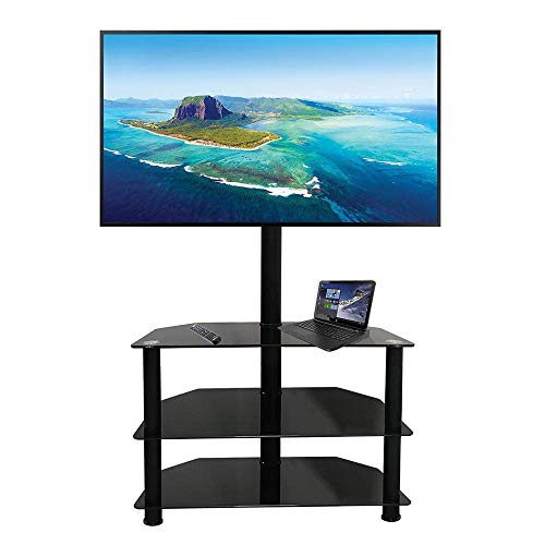 MTB Universal Corner Floor TV Stand Swivel Mount for Most 3265 Inch