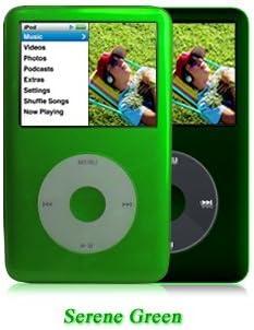Shades Skin Case for iPod Classic 6G/7G - 80 GB,120 GB and 160 GB - 2009 Model - Serene Green