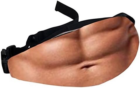 SENDIO Dad Bag Fanny Pack Unisex False Belly Traveling Waist Zipper Packs Running Cycling Outdoor Sport Bags. (#8)