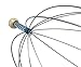 CERRXIAN Scalp Massager Tools Head Hair Scratcher Massager(Blue)(4-Pack)