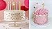 Belleone Birthday Cake Candle Numbers Decoration - Number Candle Set for Birthday Cake Cupcake Topper Decoration Birthday Party Celebration (Gold Number 0)