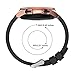 Bands Compatible with Galaxy Watch 42mm/Galaxy Watch Active 2 44mm 40mm/Galaxy Watch Active 40mm, 20mm Soft Silicone Quick Release Replacement bands