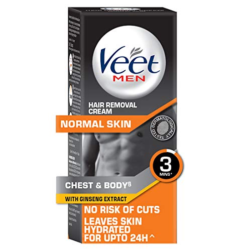 Veet Hair Removal Cream for Men, Normal Skin - 100g 1 Veet Hair Removal Cream for Men, Normal Skin - 100g