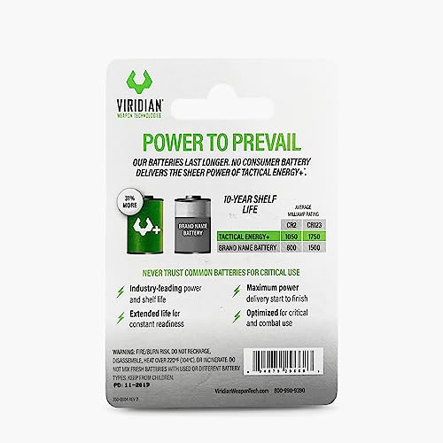 Viridian CR2 3v Lithium Battery (3pack) Pricepulse