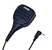 Coodio Remote Lapel Microphone Shoulder Speaker Mic Heavy Duty [IP54 WaterProof] For 1 Pin Motorola Talkabout 2 Way Radio Walkie Talkie