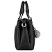KINGH Women Handbag,Women Bag, Zip Closure Tote Vintage Shoulder Bag PU Leather 116 Wine Red