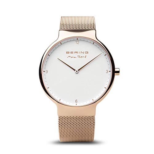 BERING Unisex Análoga Cuarzo Reloj de Pulsera de colección con Acero Inoxidable Pulsera und Cristal de Zafiro