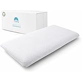 DLIGHT BD Slim 2.7" Stomach Sleeping Memory Foam Pillow-Thin, Flat, Soft Yet Supportative for Belly, Back& Stomach Sleepers (2.7" Ultra Slim-King)
