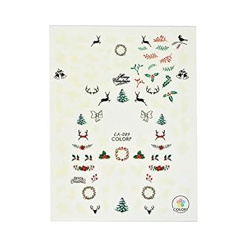 Amazon Com Stickers Decals 1pcs Christmas Cartoon Animal Snow Amazon Com Stickers Decals 1pcs Christmas Cartoon Animal Snow