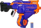 Infinus Nerf N-Strike Elite Toy Motorized Blaster with Speed-Load Technology, 30-Dart Drum, and 30 Official Nerf Elite Darts for Kids, Teens, and Adults