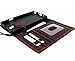 Genuine Oil Leather Case for Samsung Galaxy Note 3 Book Wallet Handmade Id Cards Slots Retro Brown Stylish DavisCase®