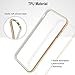 CIKOO Ultra Thin Slim Soft Rubber TPU Gel Bumper Case Cover Skin for iPhone 6 4.7 Inch (Gold)