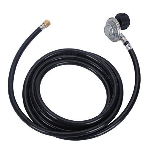 GasSaf Universal Propane Tank Adapter Disposable Bottle Fitting POL Converts to QCC1/Type1 Wrench to Hand Tighten