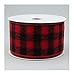 Wired Buffalo Plaid Ribbon, 2.5