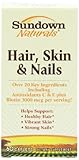 Sundown Naturals Hair, Skin and Nails Tablets, 60 Count