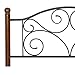 Doral Complete Metal Daybed with Link Spring and Trundle Bed Pop-Up Frame, Matte Black Finish, Twin