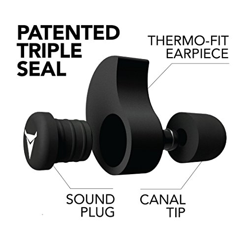 2 Decibullz+Earplugs+Comfortable+Protection+Shooting