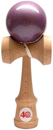 Tk16 Master Kendama Metallic Purple Limited Edition Jka 40Th Anniversary - With Extra String