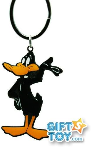 Looney Tunes Daffy Duck Metal Keychain