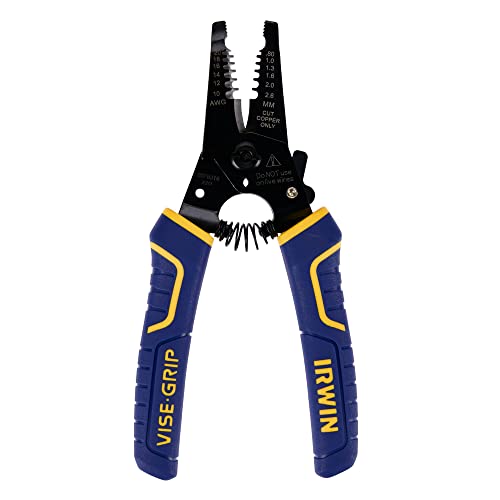 IRWIN VISEGRIP Wire Stripping Tool / Wire Cutter, 6Inch (2078316) Pricepulse