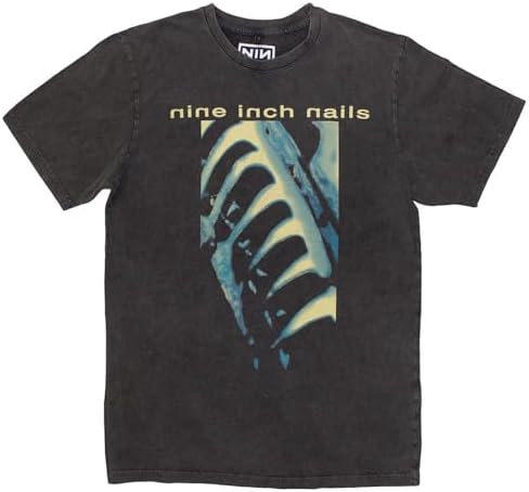 Amazon.com: Nine Inch Nails T Shirt Self Destruct 1994 Band Logo
