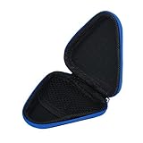 Creazy Gift For Fidget Hand Spinner Triangle Finger Toy Focus ADHD Autism Bag Box Case (Blue)