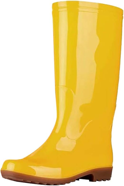 mens yellow rain boots