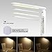 GREEMPIRE Desk Lamp Eye-Caring LED Desk Lamp Dimmable Desk Lamps Built-in LCD Display Temperature, Clock, Calendar, 4000K Touch Control for Bedside Table, Bedroom