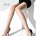 Huluwa Women's Stockings Ultra-Thin Seamless Pantyhoses, Anti-Hook Silk, Comfortable and Smooth, Good Elasticity, 4 Pairs, Assorted Colors