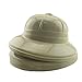 Ifavor123 Grey Tan Beige Soft Plastic Jungle Safari Kids Birthday Party Dress Up Novelty Hat (24 Pack)